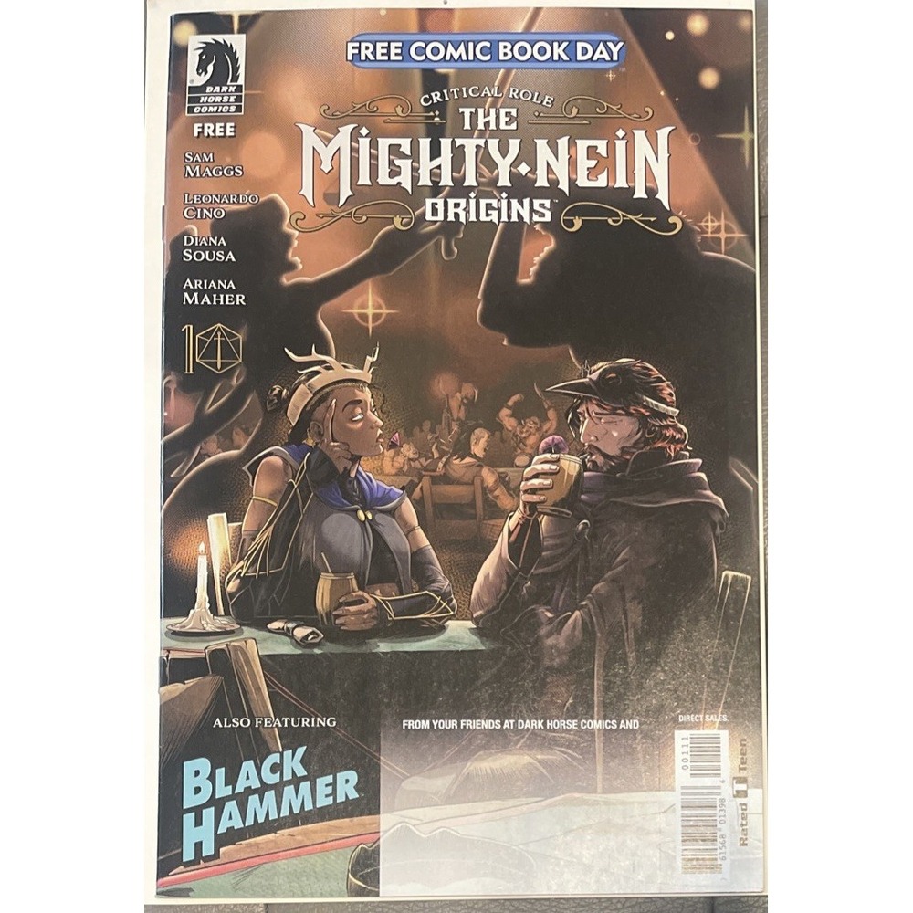 The Mighty Nein Origins Free Comic Book Day Dark Horse Bagged And Boarded
